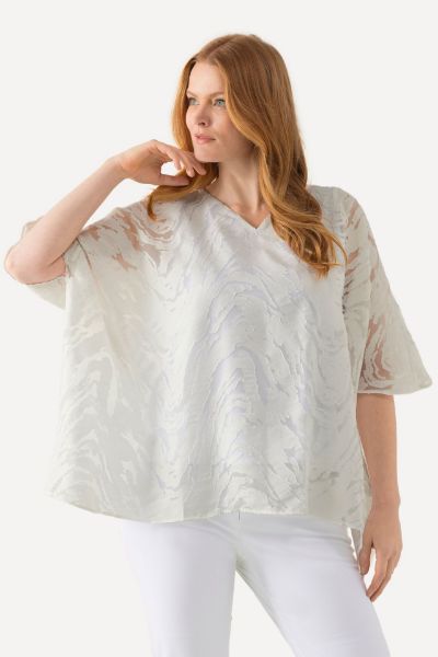 Veliki brojevi Bluza elegantna moda za punije