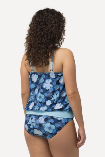 Plus size veliki brojevi Kupaći kostim Tankini cvjetnog printa za punije