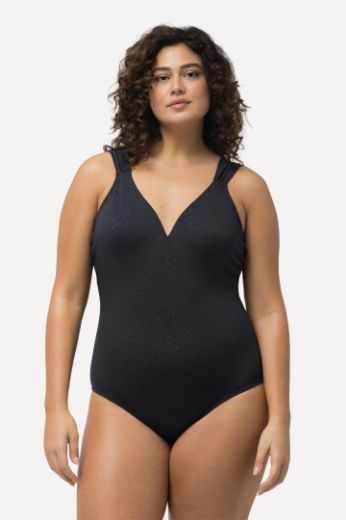 Plus size veliki brojevi Kupaći kostim jednodijelni s leopard printom za punije