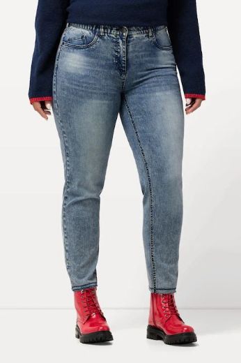 Plus size veliki brojevi Traperice uži model nogavica za punije