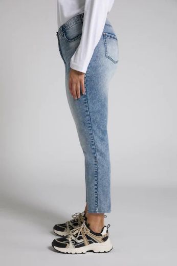Plus size veliki brojevi Traperice uži model nogavica za punije