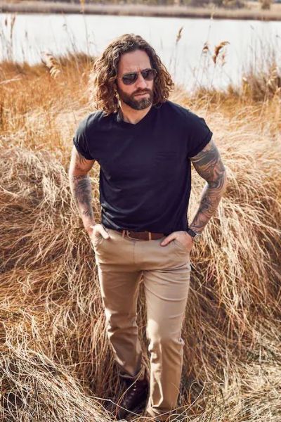 Veliki brojevi Hlače Chino Regular Fit moda za punije