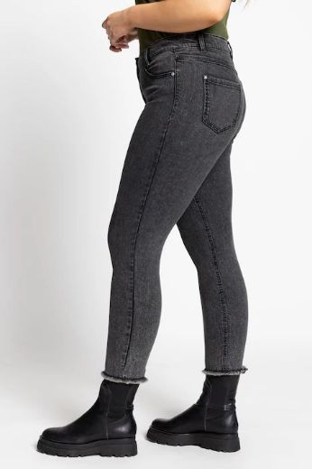 Plus size veliki brojevi Traperice Sarah s dodatkom resica za punije