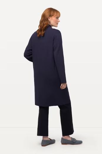 Plus size veliki brojevi Kardigan dugi model s džepovima za punije