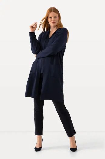 Plus size veliki brojevi Kardigan dugi model s džepovima za punije