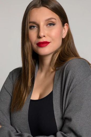 Plus size veliki brojevi Kardigan dugi model s džepovima za punije