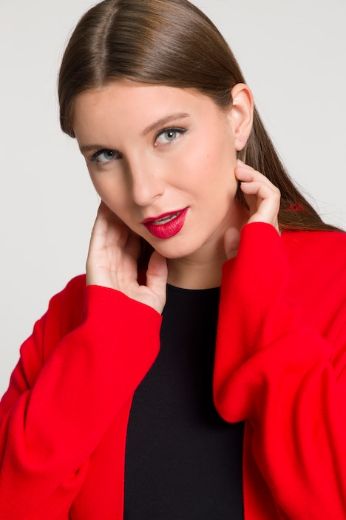 Plus size veliki brojevi Kardigan dugi model s džepovima za punije