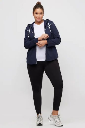 Plus size veliki brojevi Trenirka gornji dio s kapuljačom za punije