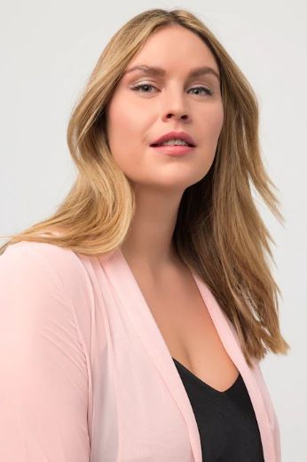 Plus size veliki brojevi Jakna lagana 3/4 rukavi za punije
