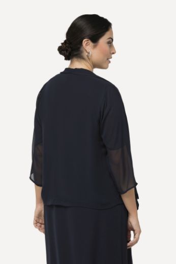 Plus size veliki brojevi Jakna lagana 3/4 rukavi za punije