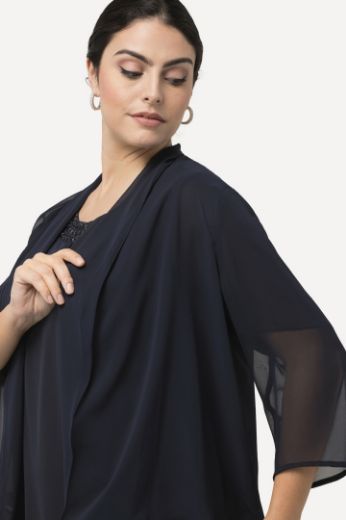 Plus size veliki brojevi Jakna lagana 3/4 rukavi za punije