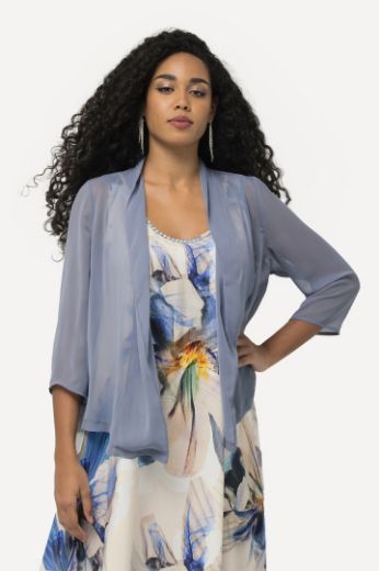Plus size veliki brojevi Jakna lagana 3/4 rukavi za punije