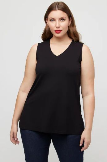 Plus size veliki brojevi Top V ovratnik za punije