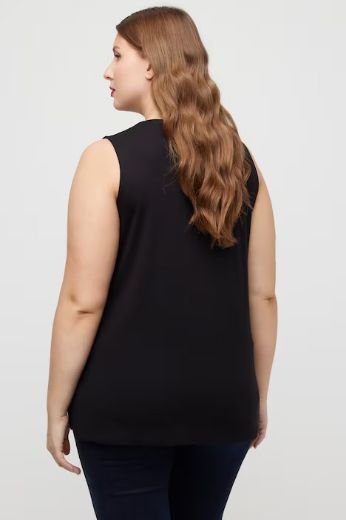 Plus size veliki brojevi Top V ovratnik za punije