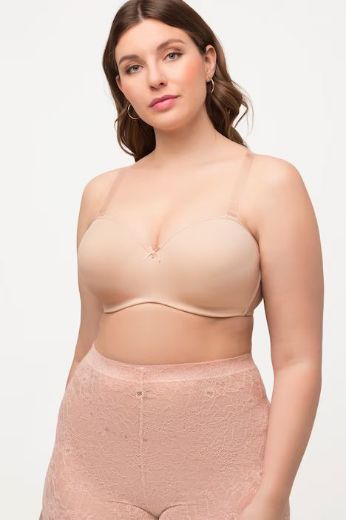 Plus size veliki brojevi Grudnjak s naramenicama na skidanje za punije