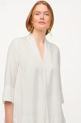 Plus size veliki brojevi Bluza A kroja 3/4 rukavi za punije