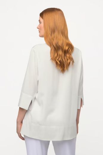Plus size veliki brojevi Bluza A kroja 3/4 rukavi za punije
