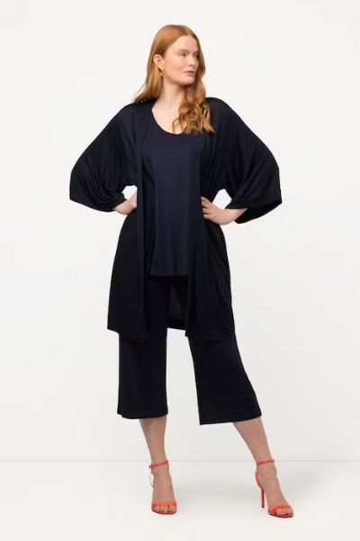 Veliki brojevi Kimono 3/4 rukavi moda za punije