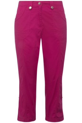 Plus size veliki brojevi Hlače 7/8 Cargo za punije