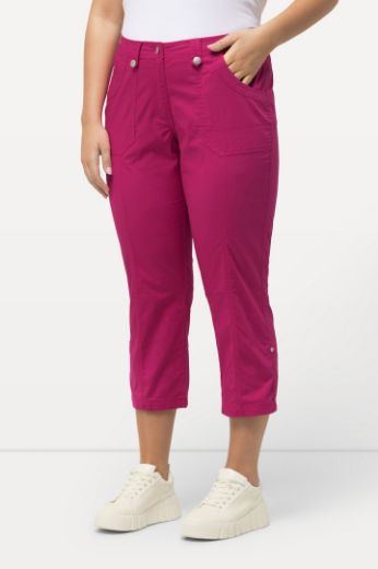 Plus size veliki brojevi Hlače 7/8 Cargo za punije