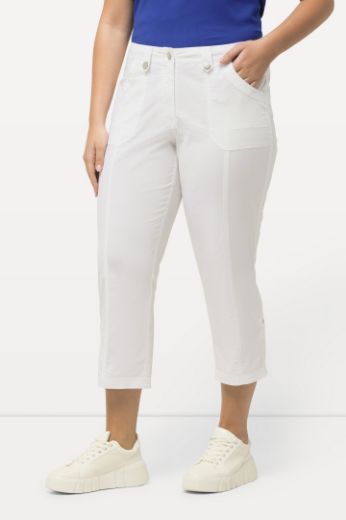 Plus size veliki brojevi Hlače 7/8 Cargo za punije