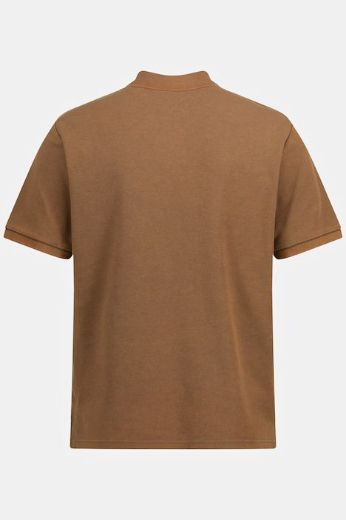 Plus size veliki brojevi Majica Polo isprani efekt za punije