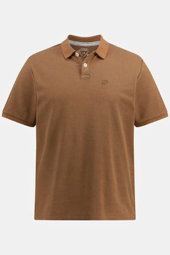 Plus size veliki brojevi Majica Polo isprani efekt za punije