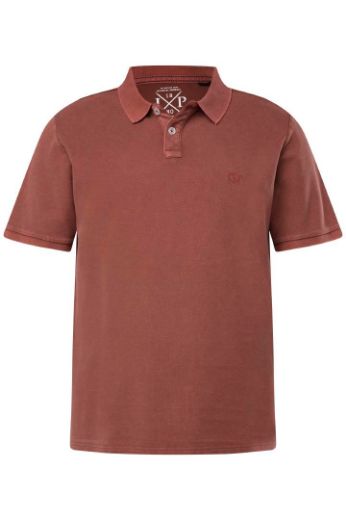 Plus size veliki brojevi Majica Polo isprani efekt za punije