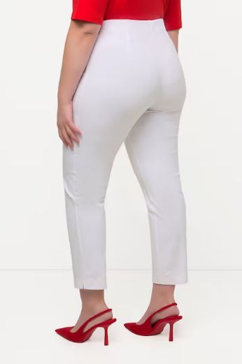Plus size veliki brojevi Hlače 7/8 s elastičnim pojasom u struku za punije