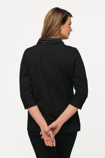 Plus size veliki brojevi Majica 3/4 rukavi V ovratnik za punije
