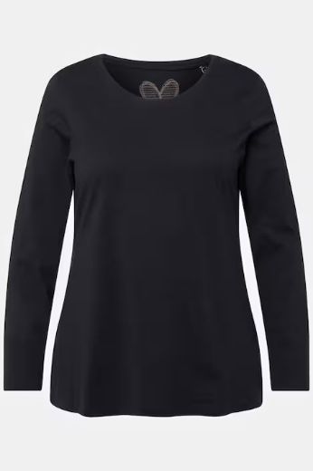 Plus size veliki brojevi Majica dugi rukavi okrugli izrez za punije