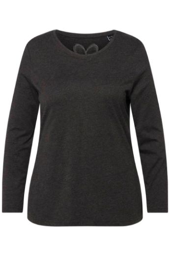 Plus size veliki brojevi Majica dugi rukavi okrugli izrez za punije