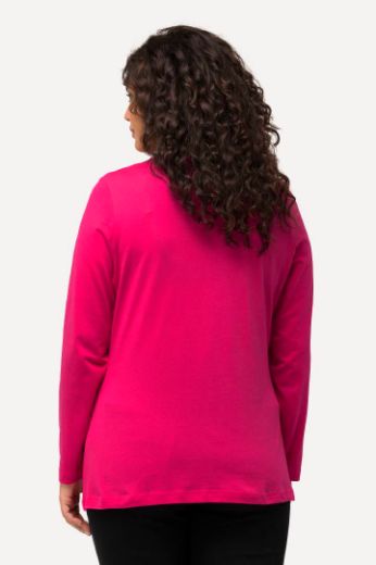 Plus size veliki brojevi Majica dugi rukavi okrugli izrez za punije