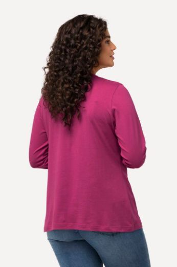 Plus size veliki brojevi Majica dugi rukavi okrugli izrez za punije