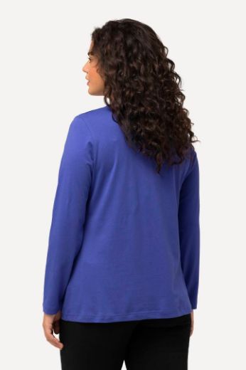 Plus size veliki brojevi Majica dugi rukavi okrugli izrez za punije