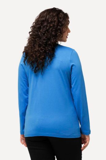 Plus size veliki brojevi Majica dugi rukavi okrugli izrez za punije