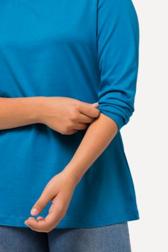 Plus size veliki brojevi Majica dugi rukavi okrugli izrez za punije