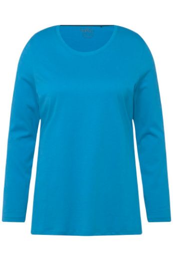 Plus size veliki brojevi Majica dugi rukavi okrugli izrez za punije