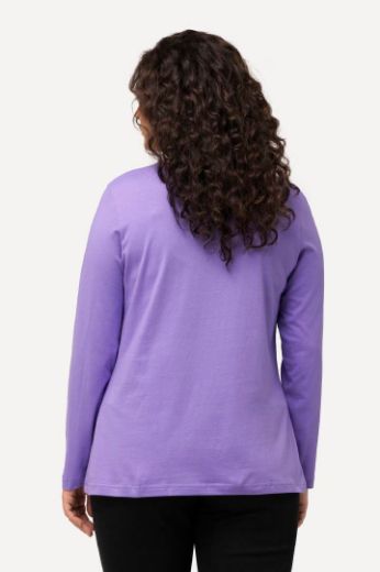 Plus size veliki brojevi Majica dugi rukavi okrugli izrez za punije