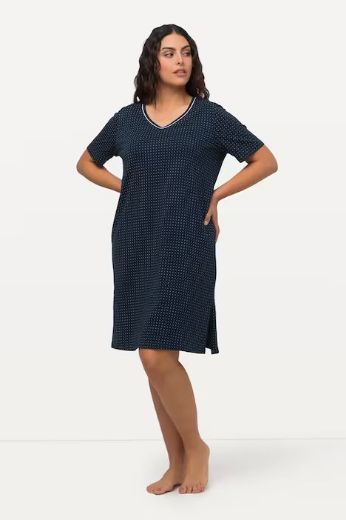 Plus size veliki brojevi Spavaćice 2 komada motiv točkica za punije
