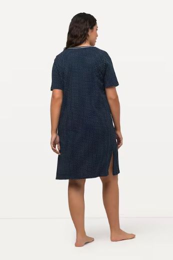 Plus size veliki brojevi Spavaćice 2 komada motiv točkica za punije