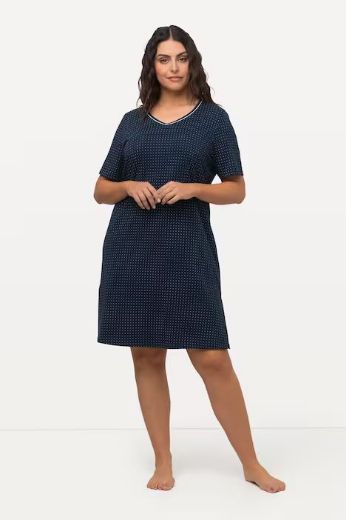 Plus size veliki brojevi Spavaćice 2 komada motiv točkica za punije