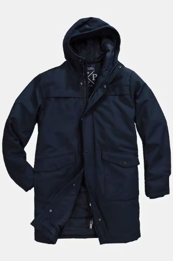 Plus size veliki brojevi Parka s džepovima za punije