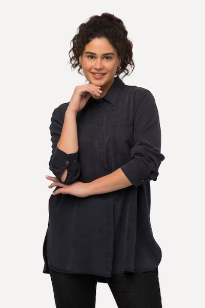 Veliki brojevi Bluza dugih rukava moda za punije