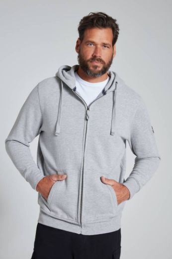 Plus size veliki brojevi Majica s kapuljačom i patentnim zatvaračem za punije