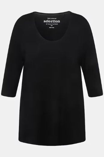 Plus size veliki brojevi Majica okruglog ovratnika za punije