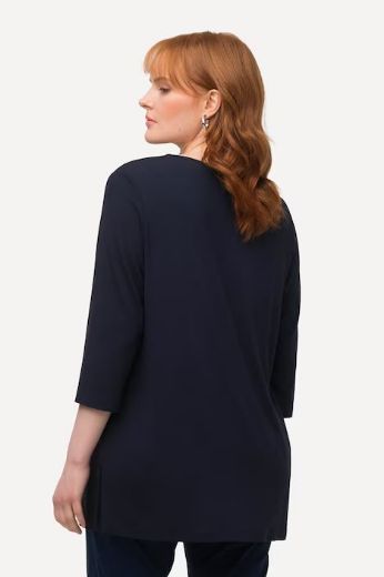 Plus size veliki brojevi Majica okruglog ovratnika za punije