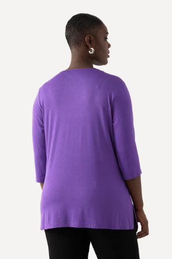 Plus size veliki brojevi Majica okruglog ovratnika za punije