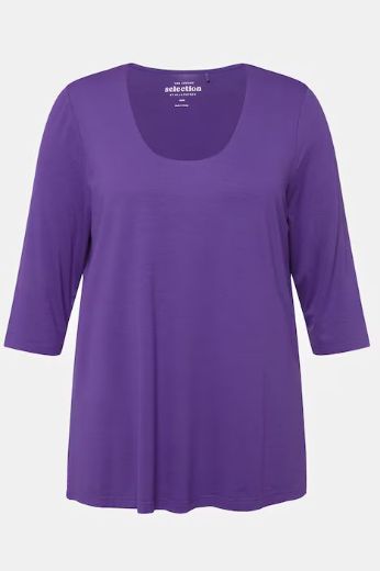 Plus size veliki brojevi Majica okruglog ovratnika za punije