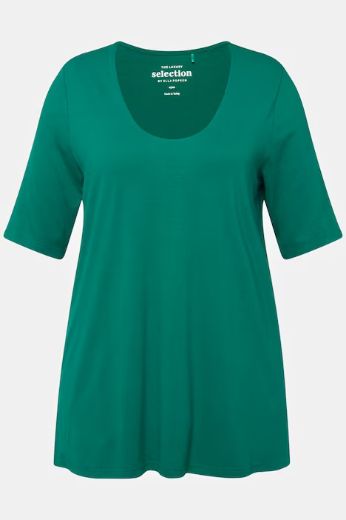 Plus size veliki brojevi Majica okruglog ovratnika za punije